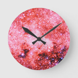 Relógio Redondo Galáxia Via Látea