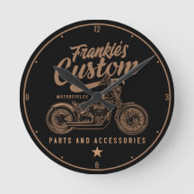 Garagem personalizada de motocicleta personalizada