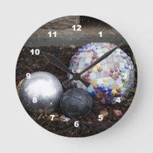 Garden Orbs Acryall Clock