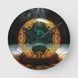 Relógio Redondo Geheimnisvolle Dracheneier – Ursprung des Feuers