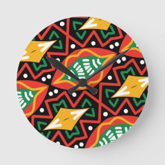 Relógio Redondo Geografia do Mês do Histórico Negro