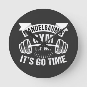 Relógio Redondo Ginásio do Mandelbaum É Hora de Partir