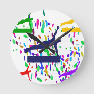 RELÓGIO REDONDO GINÁSTICA