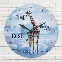 Girafa Surreal Engraçada na Antártica