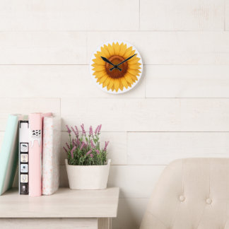 Relógio Redondo - Girassol