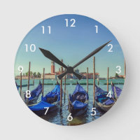 Gondolas em Veneza, Itália