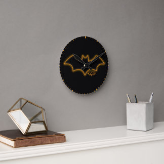 Relógio Redondo Gotham Knights Logotipo da Batgirl