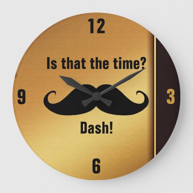 Relógio Redondo (Grande) De Todos Os Homens (Frente)