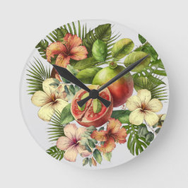 Relógio Redondo Grandma Manuela's Guavas