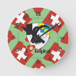 Relógio Redondo Graubünden Grischun Grigioni Suíça Svizra reló