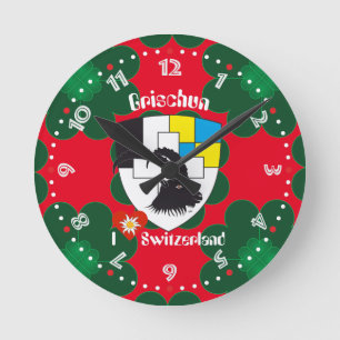 Relógio Redondo Graubünden Grischun Grigioni Suíça Svizra reló
