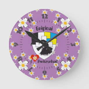 Relógio Redondo Graubünden Grischun Grigoni Suíça Svizra relóg