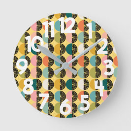 Relógio Redondo Gravar álbuns?