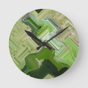 Relógio Redondo Green Iguana