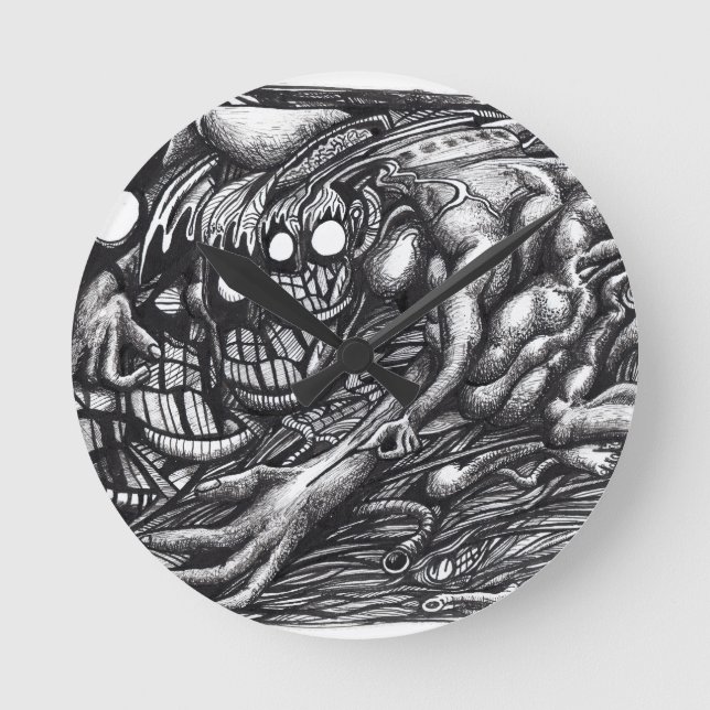 Relógio Redondo Grendel-Mãe-Sonho_ (Frente)