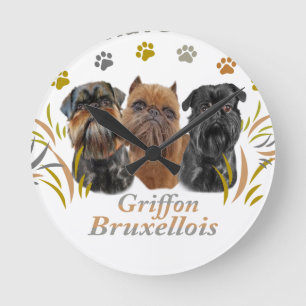 Relógio Redondo Griffon Bruxelas não pode ter apenas um