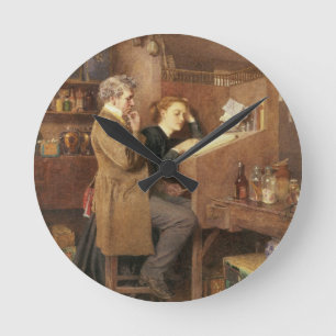 Relógio Redondo Grocer and wife, 1868