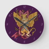 Gryphon Mystical com espadas