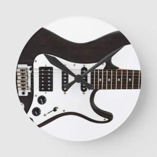 Relógio Redondo Guitarra elétrica