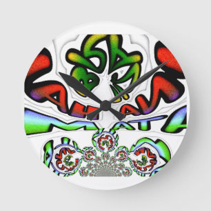 Relógio Redondo Hakuna Matata Brasil Presente