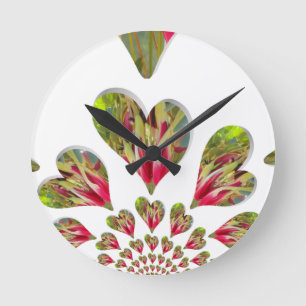 Relógio Redondo Hakuna Matata Dia Humanitário que o Mundo Precisa 