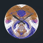 Relógio Redondo Hakuna Matata eu amo a cor design.png de Etiópia<br><div class="desc">Hakuna Matata eu amo o design da cor de Etiópia</div>