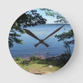 Relógio Redondo Hamlin Lake Acrylic Wall Clock