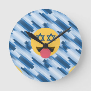 Relógio Redondo hanukkah chanukkah emoji