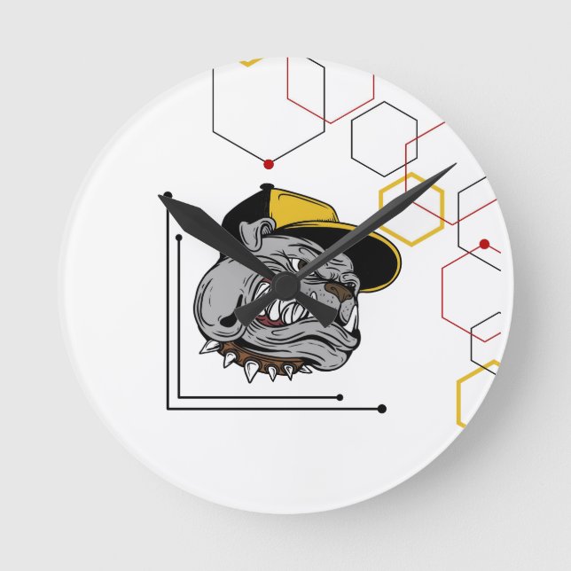 Relógio Redondo Hexagon-Pitti (Frente)