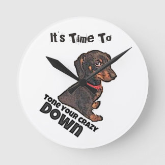 Relógio Redondo Hora da TI