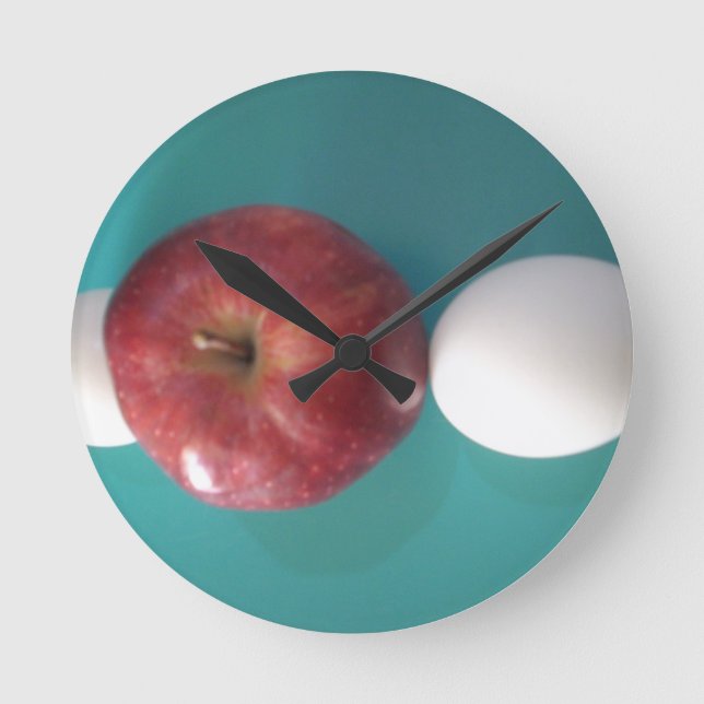 Relógio Redondo Hora de dieta (Frente)