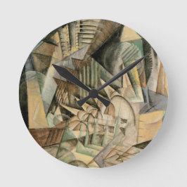 Relógio Redondo Hora de Pico, Nova York por Max Weber, Cubismo Vin