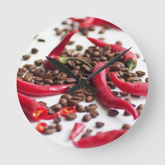 Relógio Redondo Hot Chili bar (Frente)