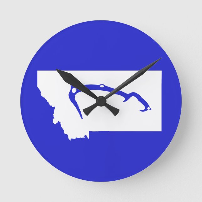 Relógio Redondo Ice Climb Montana (Frente)