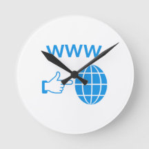Ícone de Globo da WWW World Wide Web com Ponteiro 