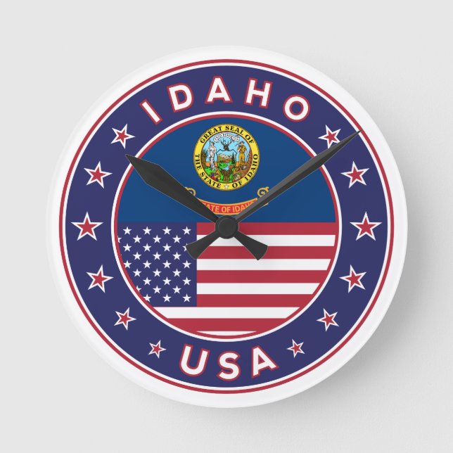 Relógio Redondo Idaho (Frente)