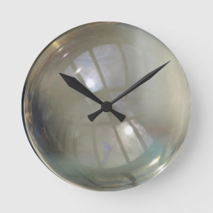Relógio Redondo Illusion Soap Bubble Wall Clock #2