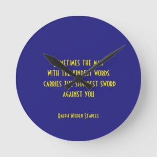 Relógio Redondo Impostor