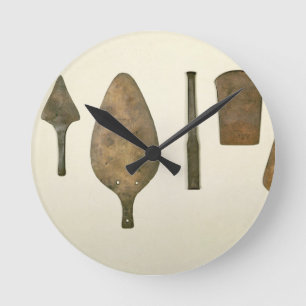 Relógio Redondo Instrumentos de cobre, Harappa, 2300-1750 BC