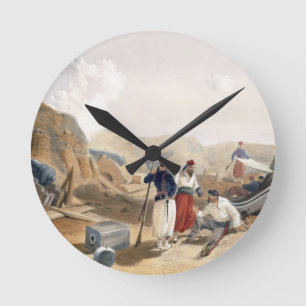 Relógio Redondo Interior do Mamelon Vert, placa 'de Seat