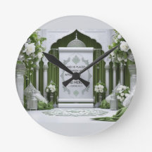 Islamic Bridal Wall Clock