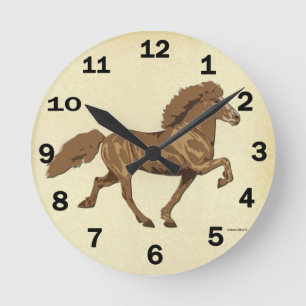 Relógio Redondo Islandês da década de 1930