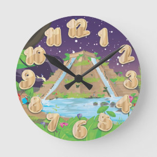 Relógio Redondo Jardins de Pé da Babilônia