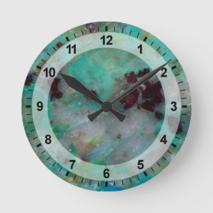 Relógio Redondo Jasper Azul