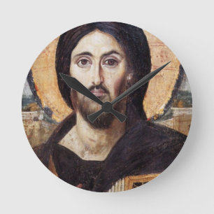 Relógio Redondo Jesus Cristo