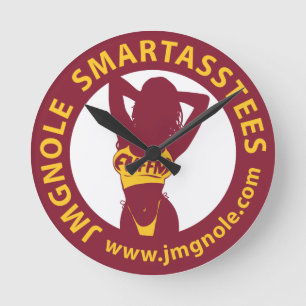 Relógio Redondo JMGNole SmartassTees