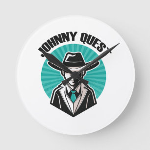 Relógio Redondo Johnny Quest