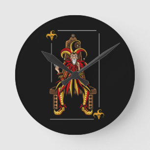 Relógio Redondo Jokers Wild