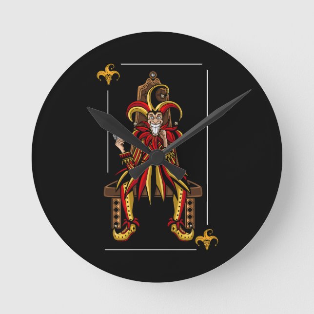 Relógio Redondo Jokers Wild (Frente)