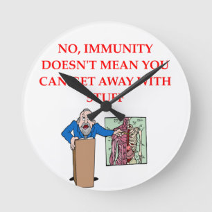 Relógio Redondo jome da escola do MED